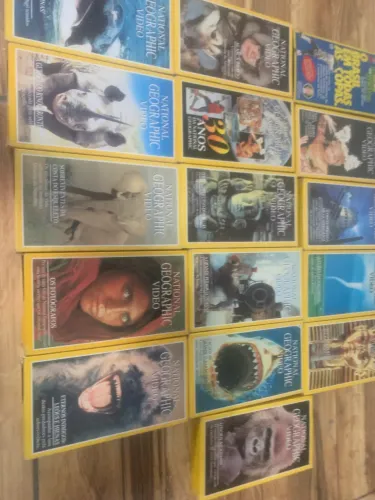 Coleção  VHS documentário original da National Geographic intitulada