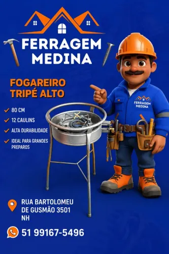 Fogareiro grande 