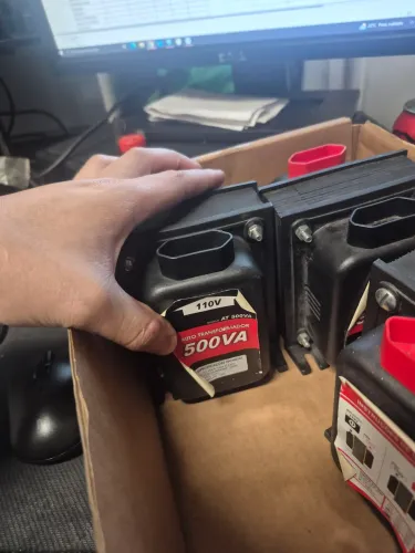 3x Autotransformador 500VA 110V/220V - Funcionando