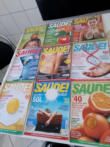 Revista Saúde Abril 9 edições.