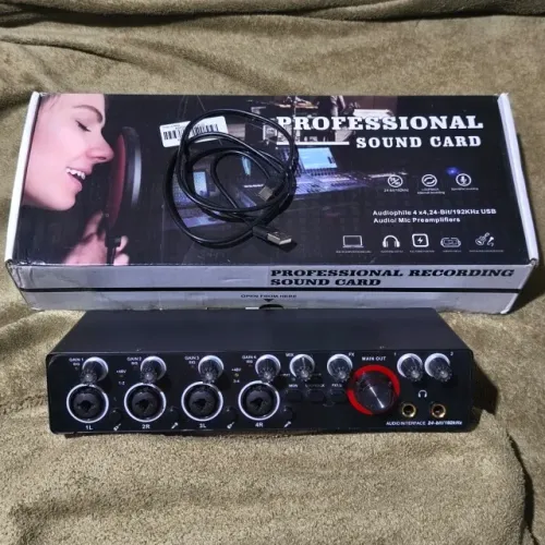 Interface de Audio Depusheng RX4/MD44