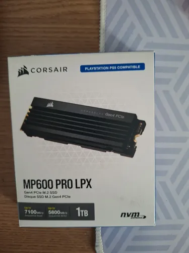 SSD corsair MP600 PRO LPX 1TB NOVO