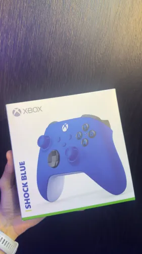 Controle Xbox One azul séries S/X novo com garantia