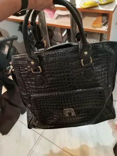 Mala De Bordo Executiva Etienne Aigner - Textura Croco