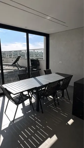 Mesa 6a10 Lugares Alumínio 75x90x135(extensão até 270cm) Cinza Lyra II Naterial