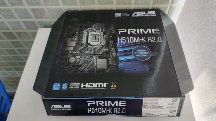 kit Asus Prime H510 nova +processador+ssd
