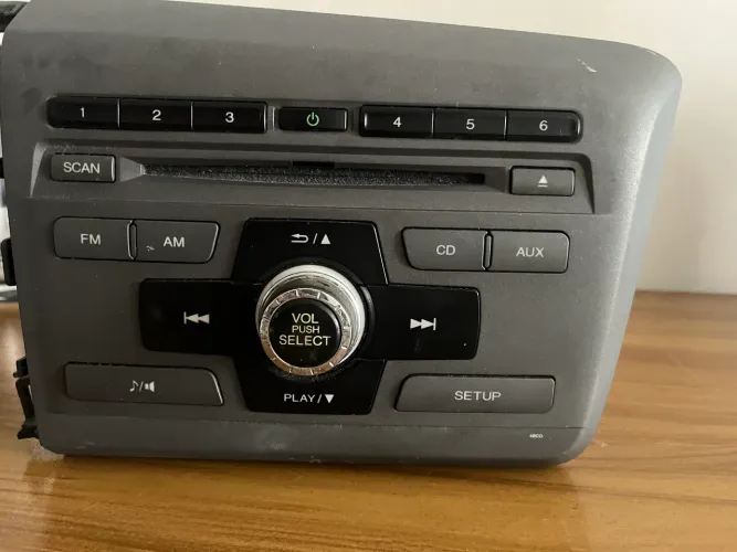 Rádio original Honda civic G9 - 2012 a 2016