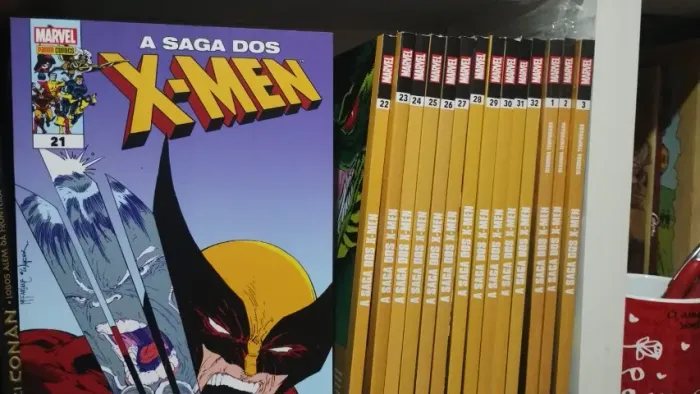 A Saga dos X-Men volumes 21 ao 32 (1ª temporada) e 1, 2 e 3 (2ª temporada)