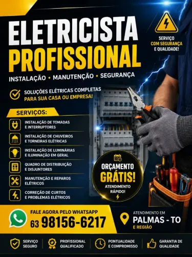 Eletricista em Palmas