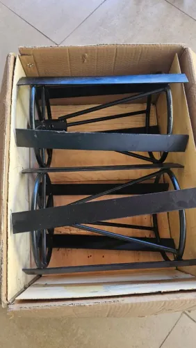 Enxada rotativa para motocultivador Branco