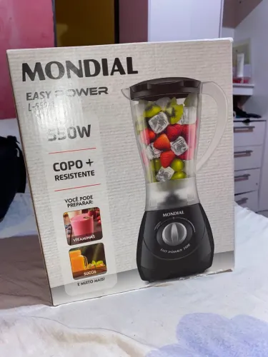vendo liquidificador mondial 550W preto!