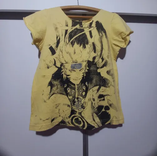 Camiseta baby-look anime