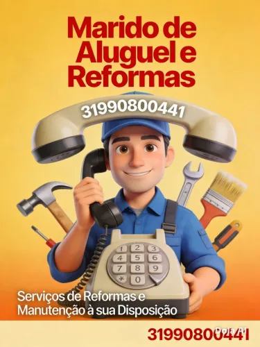 Marido de aluguel e reformas