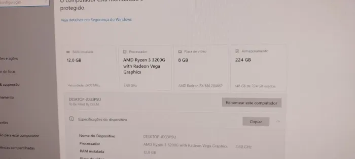 Pc gamer Ryzen