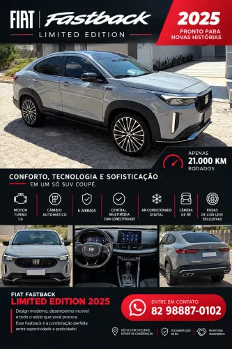 Fiat Fastback Limited Ed.1.3 270 T.flex Aut. 2025
