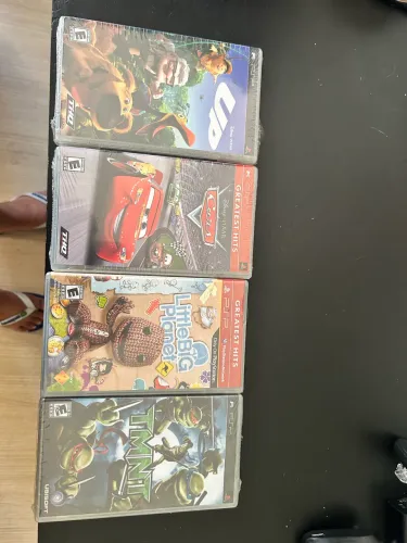Lote de jogos de psp lacrados