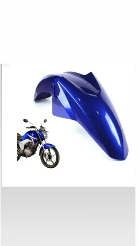 Paralama dianteiro cg azul twister novo