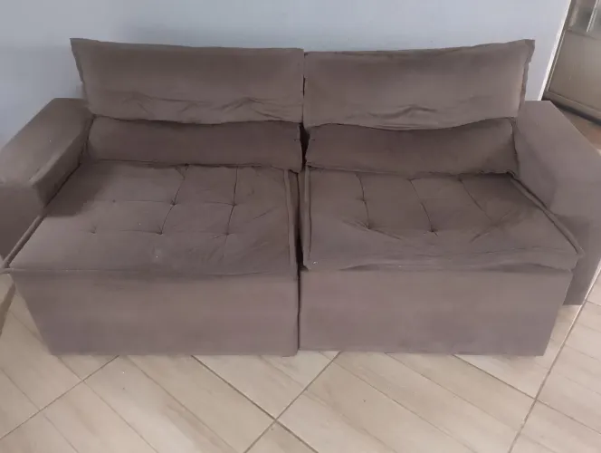 Vendo sofá reclinável e retrátil de 2,30m