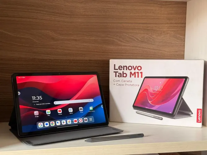 TABLET LENOVO TAB M11 - PRATICAMENTE NOVO! 