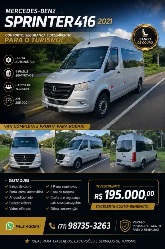 Mercedes-Benz Sprinter 416 Van L. T.a. 16L 2.2 Diesel 2021