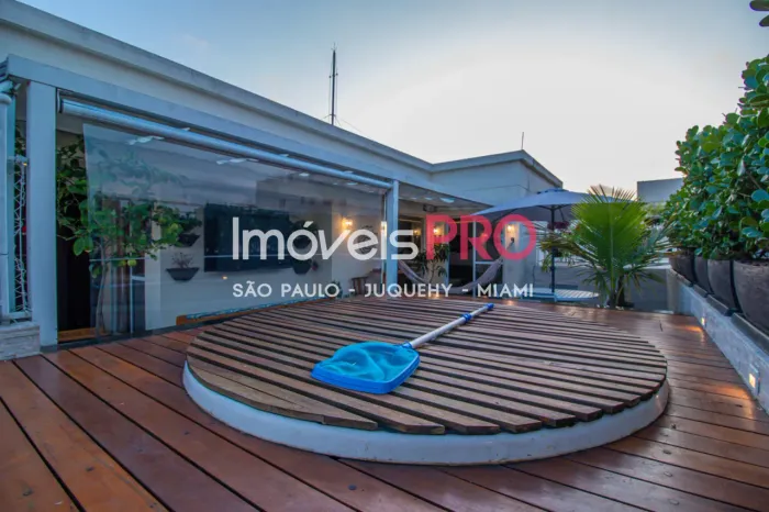 Linda Cobertura Mobiliada em Moema - 180m² | 2 Suítes | 2 Vagas