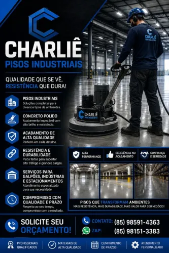 Charliê Pisos industriais 