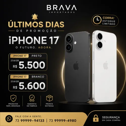 iPhone 17 de 256GB lacrado !!