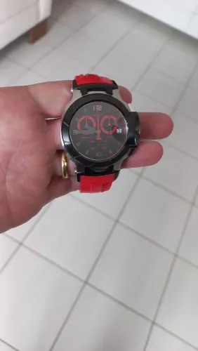 RELÓGIO TISSOT (T RACE MOTO GP) #CRONÓGRAFO# *VERMELHO*