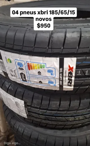 4 pneu xbri 185/65/15 novos sem uso
