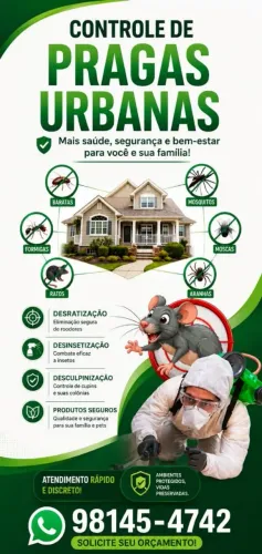 Dedetizacao/Controle de pragas