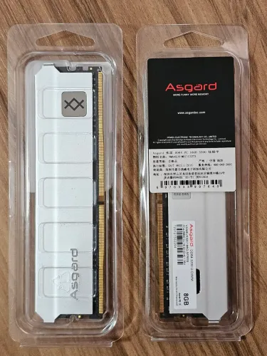 Memória Ram Asgard Freyr T3 8gb 3200mhz Ddr4 Cl18 Prateado