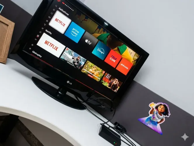 TV LG 32" LED em Ótimo Estado - Imagem e Som Perfeitos