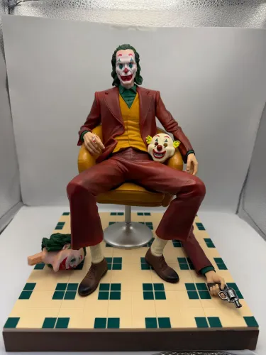 Estátua Joker Coringa Joaquin Phoenix - N Iron Studios - N Funko Pop