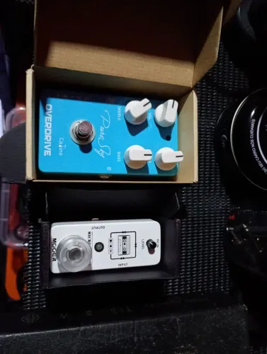 Mini Pedal Looper e Pedal Overdrive