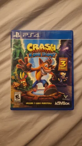 Jogo Crash Bandicoot N'sane triology Ps4