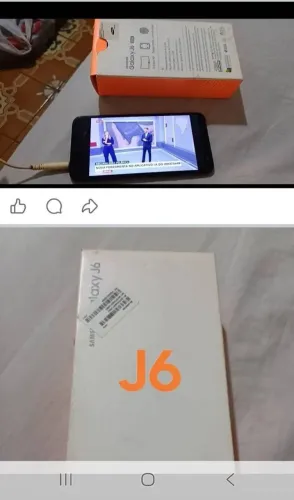 Samsung j6 com tv digital Guaratingueta 