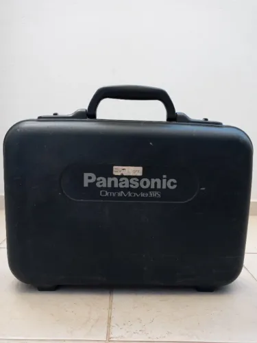 Maleta Antiga da filmadora panasonic original raridade 
