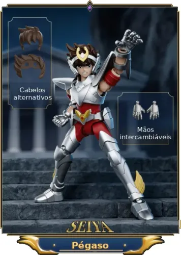 Cavaleiros do Zodiaco Galaxy Version Wave 4 - Seya de Pégaso