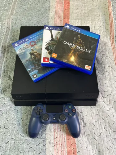 Ps4 com jogos