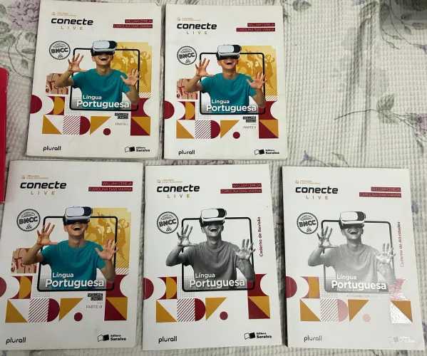 Box Português Conecte Live - Volume Único (BNCC) - 5 Livros