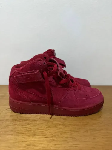 nike air force camurça