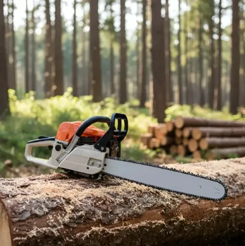 Motosserra A Gasolina 78cc Profissional Nakasaki Muito Potente Com Acessórios