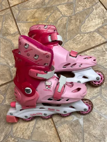 PATINS INFANTIL HELLO KITTY
