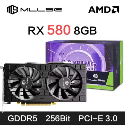 Placa de Vídeo Rx 580 2048SP MLLSE