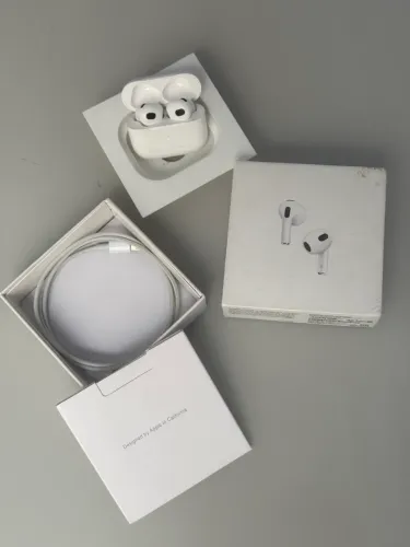 Fone Apple AirPods 3ª Geração Imersivo Original Na Caixa