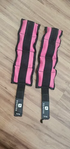 Par Tornozeleira Caneleira 0,5Kg Domyos - Usado, condição novo