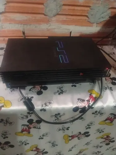 PS2 FAT  Broqueado 100% Original tudo perfeito troco por Computador 
