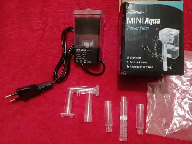 Filtro de aquário da MiniAqua (Filtro externo 10 litros)