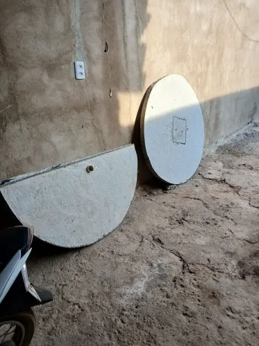 Tampas para fossa e pingadeiras so oro muito boa