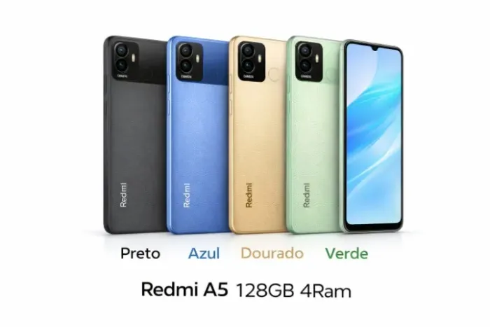 XIAOMI - Redmi A5 128GB 4RAM - Novo com Garantia